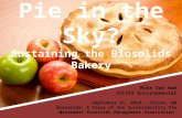 Pie in the Sky? Sustaining the Biosolids Bakery