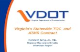 Virginia’s Statewide TOC  and ATMS Contract