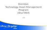 Sheridan  Technology Asset Management Program (SherTAM)