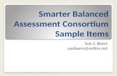 Smarter Balanced Assessment Consortium Sample Items