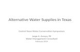 Alternative Water Supplies in  Texas