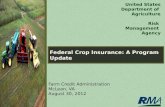 Federal Crop Insurance:  A Program  Update