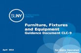 Furniture, Fixtures and Equipment Guidance Document CLC-9