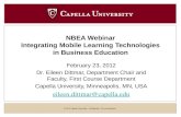 NBEA Webinar Integrating Mobile Learning Technologies in Business Education
