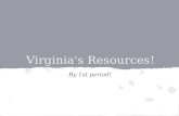 Virginia's Resources!