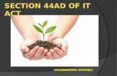 SECTION 44AD OF IT ACT