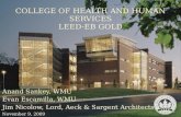 College of Health and Human Services LEED-EB Gold