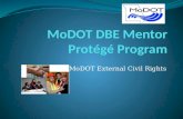 MoDOT  DBE Mentor Protégé Program