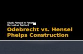 Odebrecht  vs.  Hensel  Phelps Construction