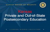 Kansas Private and Out-of-State Postsecondary Education