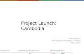 Project Launch: Cambodia