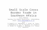 Small Scale Cross Border Trade in Southern Africa