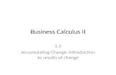 Business Calculus II