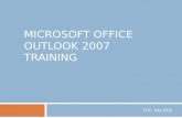 Microsoft  Office  Outlook  2007 Training