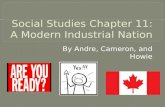 Social Studies Chapter 11: A Modern Industrial Nation
