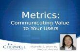 Michelle S. Jaramillo  Product Analyst