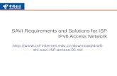 SAVI Requirements and Solutions for ISP IPv6 Access Network
