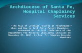 Archdiocese of Santa Fe, Hospital Chaplaincy Services