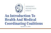 An Introduction To  Health And Medical  Coordinating Coalitions