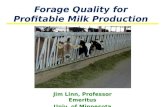 Forage Quality for  Profitable Milk Production