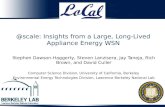 @scale: Insights from a Large, Long-Lived Appliance Energy WSN