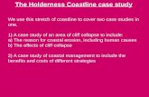 The Holderness  Coastline case study