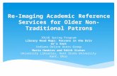 Re-Imaging Academic Reference Services for Older Non-Traditional Patrons