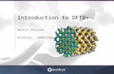 Introduction to DFTB+
