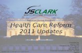 Seminar Series Presents Health Care  Reform 2011 Updates