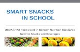 Smart Snacks           In School
