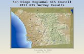 San Diego Regional GIS Council 2011 GIS Survey Results