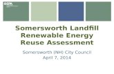 Somersworth Landfill Renewable Energy Reuse Assessment
