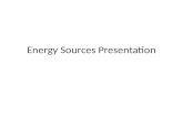 Energy Sources Presentation