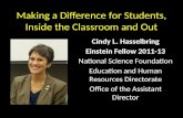 Making a Difference for Students, Inside the Classroom and Out