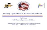 Security Operations at the Nevada Test Site