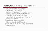 Sympa  Mailing List Server