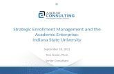 Strategic Enrollment Management and the Academic Enterprise: Indiana State University