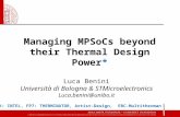 Managing  MPSoCs  beyond their Thermal Design Power *