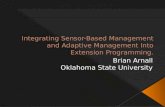 Integrating Sensor-Based Management and Adaptive Management Into Extension Programming.