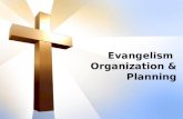 Evangelism  Organization & Planning