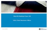 Non-VA Medical Care 101 VHA Chief Business Office