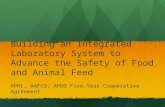 Building an Integrated Laboratory System to Advance the Safety of Food and Animal Feed