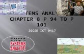 Systems Analysis Chapter 8 P 94 to P 101