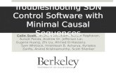 Troubleshooting SDN Control  S oftware with Minimal Causal Sequences