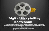 Digital Storytelling  Bootcamp :