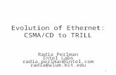 Evolution of Ethernet: CSMA/CD to TRILL