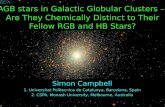 AGB stars in Galactic Globular Clusters –  Are They Chemically Distinct to Their Fellow RGB and HB Stars?