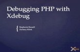 Debugging PHP with  Xdebug