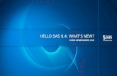 Hello SAS 9.4: What's New?