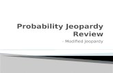 Probability Jeopardy Review